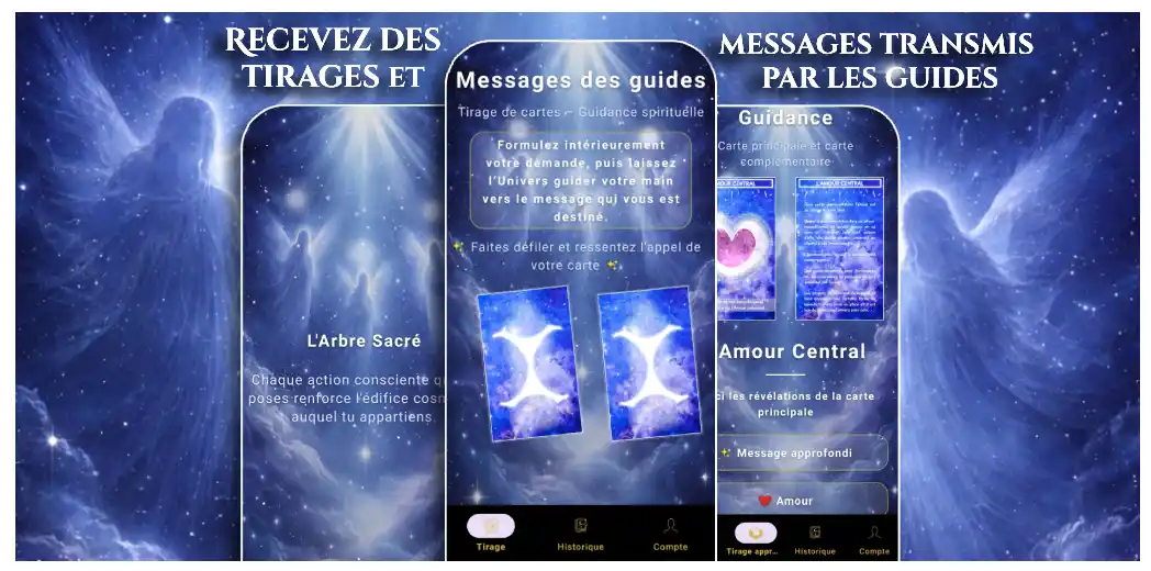 Application Messages des Guides