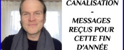 CANALISATIONS MESSAGES REÇUS POUR CETTE FIN D'ANNÉE